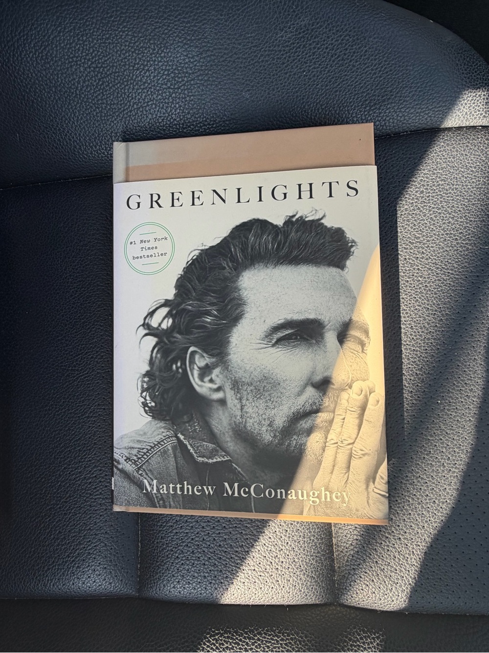 Greenlights by Matthew McConaughey - White & Tan Hardcover